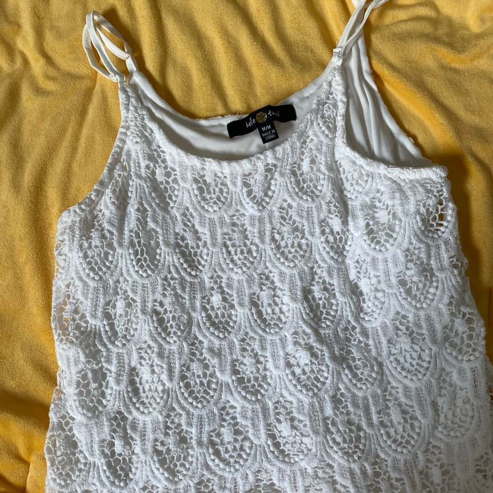 Flowy Crochet Tank
